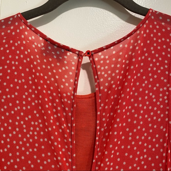 Anthropologie Polka Dot Tank Dress - Picture 6 of 12